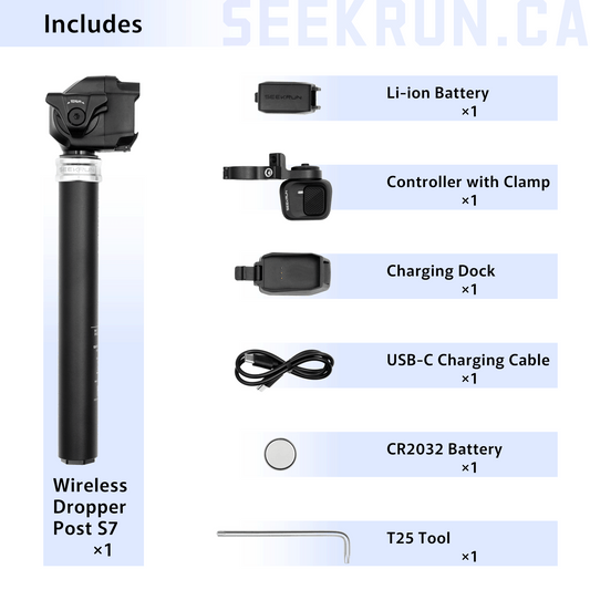 Seekrun Wireless Dropper Post S7